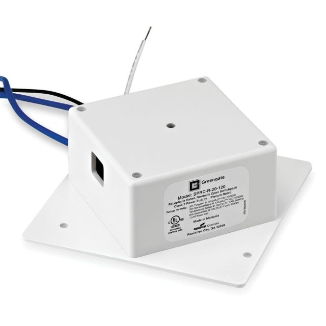 Greengate SwitchpackCAT5 RecpRated 20A 120V - Bulk10