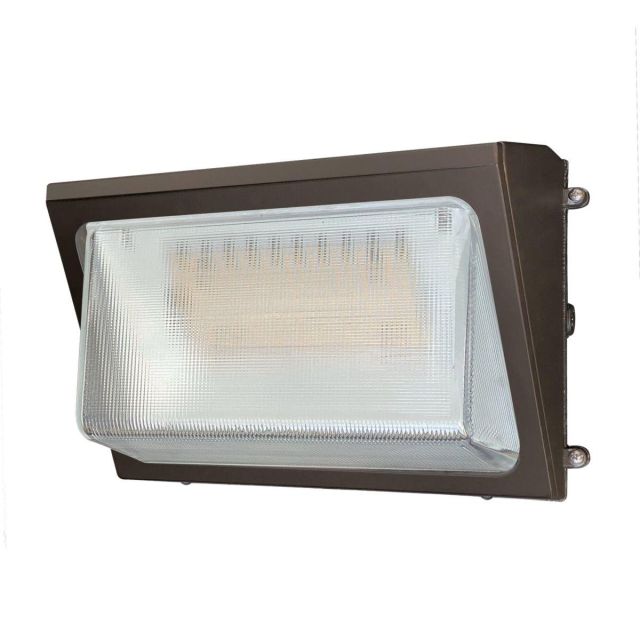 Lumark CCT and Wattage Selectable LED Wall Pack, 30/60W, 3000/4000/5000K, 120|277|347V, 4000-7800 Lumens, Bronze, Selectable Dusk to Dawn