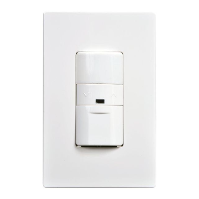 Greengate PIR 0-10V Wall Switch Sensor, 120/277VAC, White