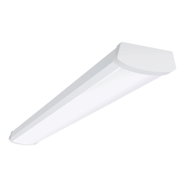 Metalux 4 Foot CCT and Wattage Selectable Ceiling Mount LED Linear Fixture, 28/33/39W, 3500/4000/5000K, 120-277V, 3800-5300 Lumens, 0-10V Dimmable