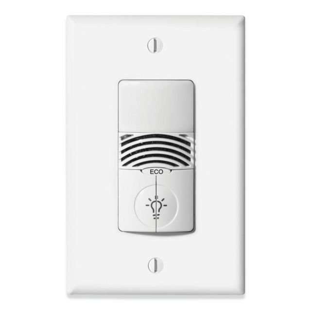 Greengate Dual Tech Single Level, Neutral Required, 120/277V Wall Switch Sensor, Light Almond