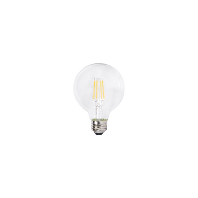 Sylvania 41336 TruWave Series G25 LED Bulb, 8W, 800 Lumens, 2700K, 120V, E26 Medium Base, Dimmable