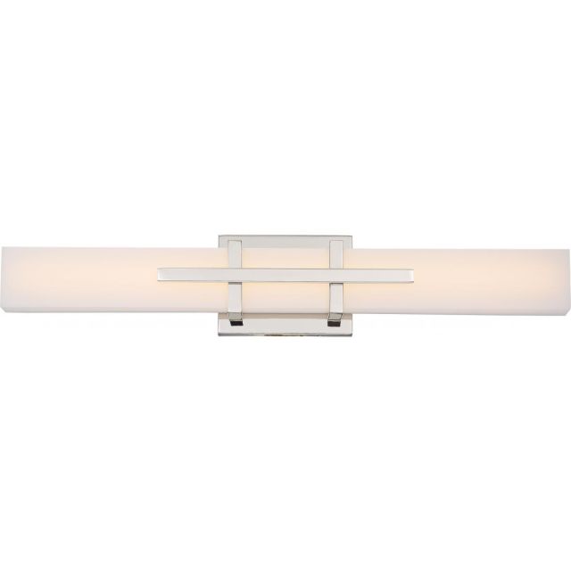 Grill - 24" LED Wall Sconce - Polished Nickel Finish