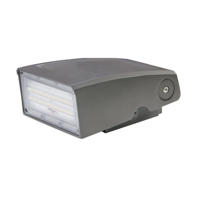 Satco Nuvo 28 Watt Adjustable LED Wall Pack, CCT Selectable, 3360-3500 Lumens, DLC Premium