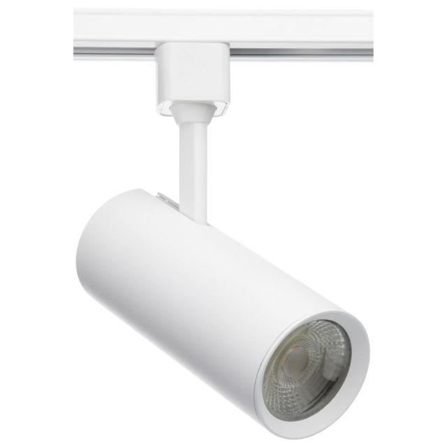 Satco Nuvo 20 Watt, LED Commercial Track Head, White, Cylinder, 24 Degree Beam Angle