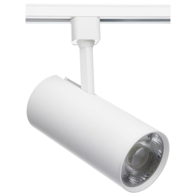 Satco Nuvo 30 Watt, LED Commercial Track Head, White, Cylinder, 36 Degree Beam Angle
