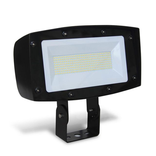Stonco General Purpose LED Area Flood, 150W, 4000K, 16000 Lumens, Bronze, Trunnion Mount, with Photocell