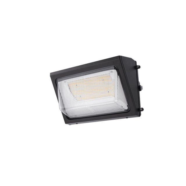 Stonco Wattage and CCT Selectable LED Wall Pack, 70/80/90/100W, 3000/4000/5000K, 120-347, 9200-13600 Lumens, Bronze