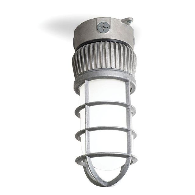Stonco Roughlyte Ceiling Mount Industrial LED Vapor Tight, 14W, 4000K, 120-277, 1400 Lumens, White