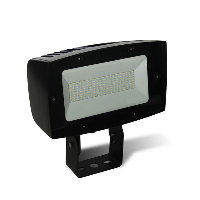 Stonco General Purpose LED Area Flood, 80W, 4000K, 8800 Lumens, Bronze, Trunnion Mount, with Photocell
