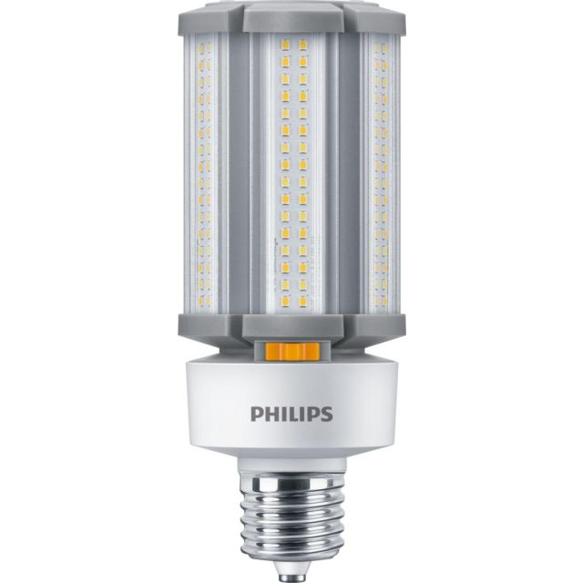Philips CCT Selectable Ballast Bypass LED Corn Cob HID Retrofit Bulb, 36W, 3000/4000/5000K, 120-277V, EX39 Base, Type B