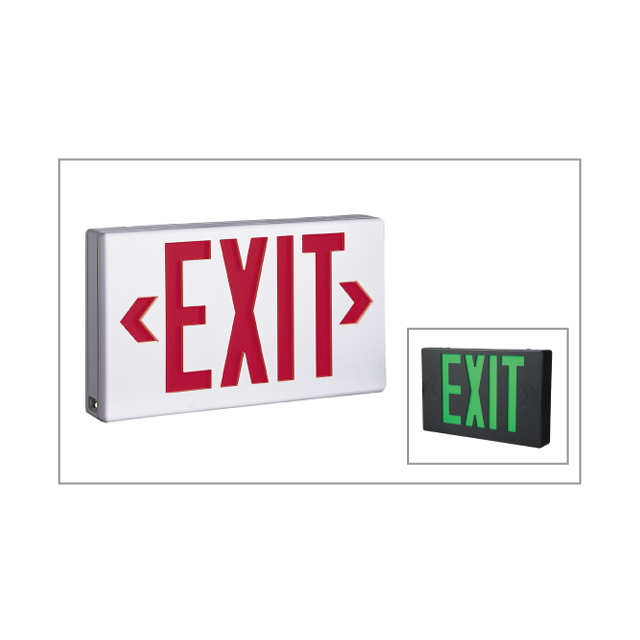 Sure-Lites - LPX Series Polycarbonate Exit Sign