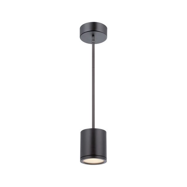 Outdoor Pendant, LED, 5 Inch, 18W, 1060 Lumens, 3000K, 85 CRI, 120V, Dimmable, Black Finish, BULB NOT INCLUDED