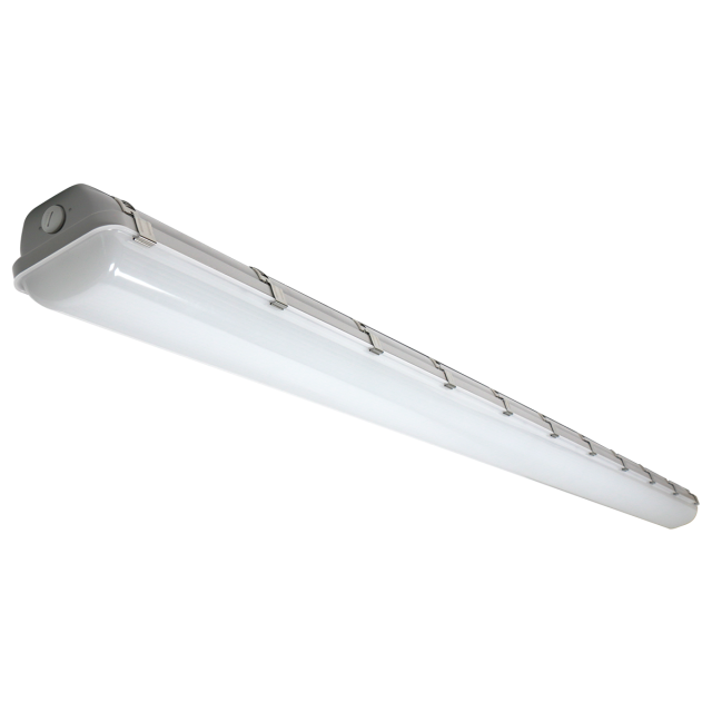 Vapor Tight Linear LED, 8 FT, 90 Watts,  12000 Lumens, 4000K, 120-277V, 80CRI, 1-10V Dimming, White