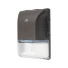 EIKO CUBE WALL PACK 1950 LUMENS 15 WATTS 70 CRI 3000/4000/5000K 120-277 VOLTS DIMMABLE PHOTOCELL BRONZE