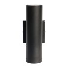 EIKO CYLINDER WALL SCONCE WESTPORT 4IN SWITCHABLE 20W 80CRI 30/40/50K 120-277V PHOTOCELL BLACK