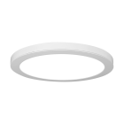 Nicor DSE 15-inch White Round Selectable LED Surface Mount Downlight