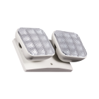 Nicor ERL Series Dual Head Emergency LED Remote Light Fixture, 9.6V