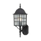 Satco Nuvo Adams, 1 Light, 18 in., Outdoor Wall with Frosted Glass