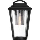 Satco Nuvo Lakeview, 1 Light, Medium Lantern, Aged Bronze Finish with Clear Seed Glass