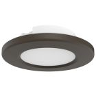 Satco Nuvo 4 inch, LED Surface Mount Fixture, CCT Selectable 3K/4K/5K, Bronze