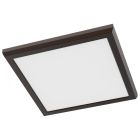 Satco Nuvo Blink Performer - 11 Watt LED, 9 Inch Square Fixture, Bronze Finish, 5 CCT Selectable