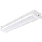 Satco Nuvo LED 2 ft., Ceiling Wrap with Pull Chain, 20W, 3000K, 120V