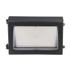 Satco Nuvo CCT and Wattage Adjustable LED Wall Pack, Integrated Bypassable Photocell, CCT Selectable from 3000, 4000 or 5000K, Wattage Selectable from 80, 100, or 120 Watt, 120-277 Volt