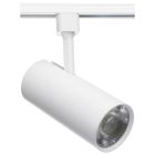 Satco Nuvo 30 Watt, LED Commercial Track Head, White, Cylinder, 24 Degree Beam Angle