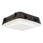 Lithonia Bronze Field Adjustable LED Canopy with Photocell and Occupancy Sensors, 34/52/75W, 3000/4000/5000K, 120-347V, 5000-10000 Lumens